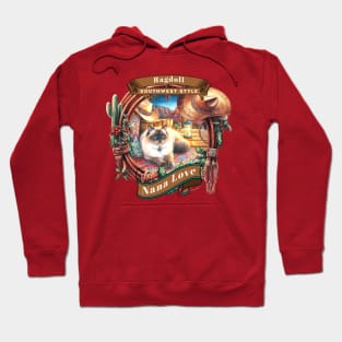 Sedona Cat Southwest Style Nana Love 55R Hoodie